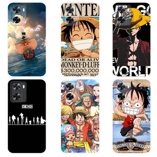 เคส ออปโป้ Oppo A57 A77 4G Case การ์ตูน One Piece เคสซิลิโคน Soft TPU โทรศัพท์มือถือ Back เคส