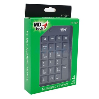 คีย์บอร์ดตัวเลขNumberic Keypad MD-TECH รุ่น PT-981