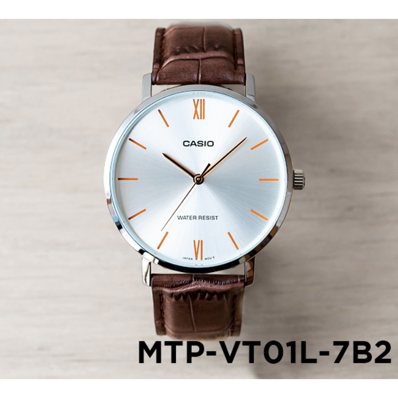 casio ของแท้ประกันศูนย์ นาฬิกาคาสิโอ ผู้ชาย รุ่น MTP-VT01L MTP-VT01GL / Smile168 ขายแต่ของแท้ ประกันศูนย์cmg/c-thong