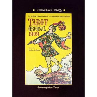 Tarot Original 1909 Kit ไพ่ยิปซีชุดมาตรฐานพร้อมหนังสือคู่มือภาพสี ไพ่ยิปซี ไพ่ทาโร่ต์ ไพ่ออราเคิล Tarot Oracle Card Deck