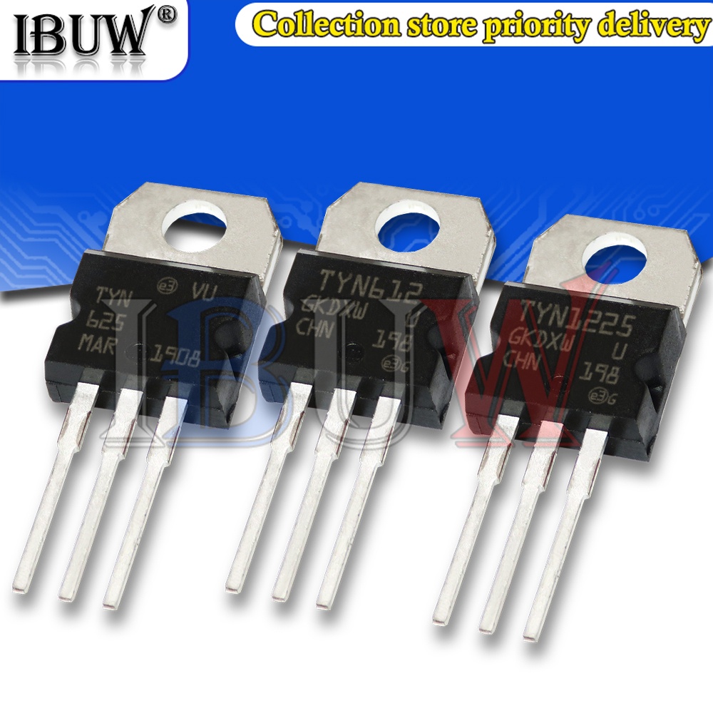 10PCS TYN1225 TYN208 TYN610 TYN612 TYN812 TYN816 TYN825 TO-220 TO220 ทรานซิสเตอร์