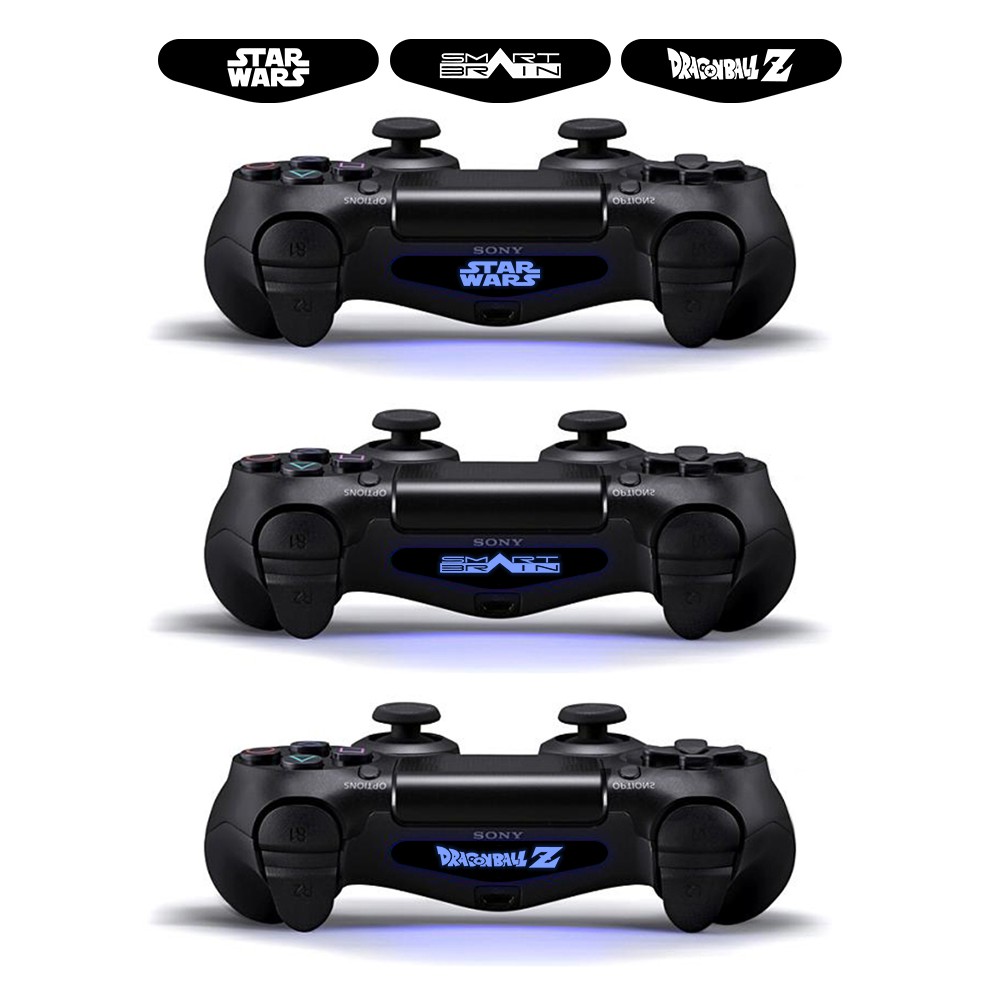 สติกเกอร์บาร์ไฟ LED สําหรับจอย PS4 (4 ชิ้น 9 ชิ้น 48 ชิ้น)