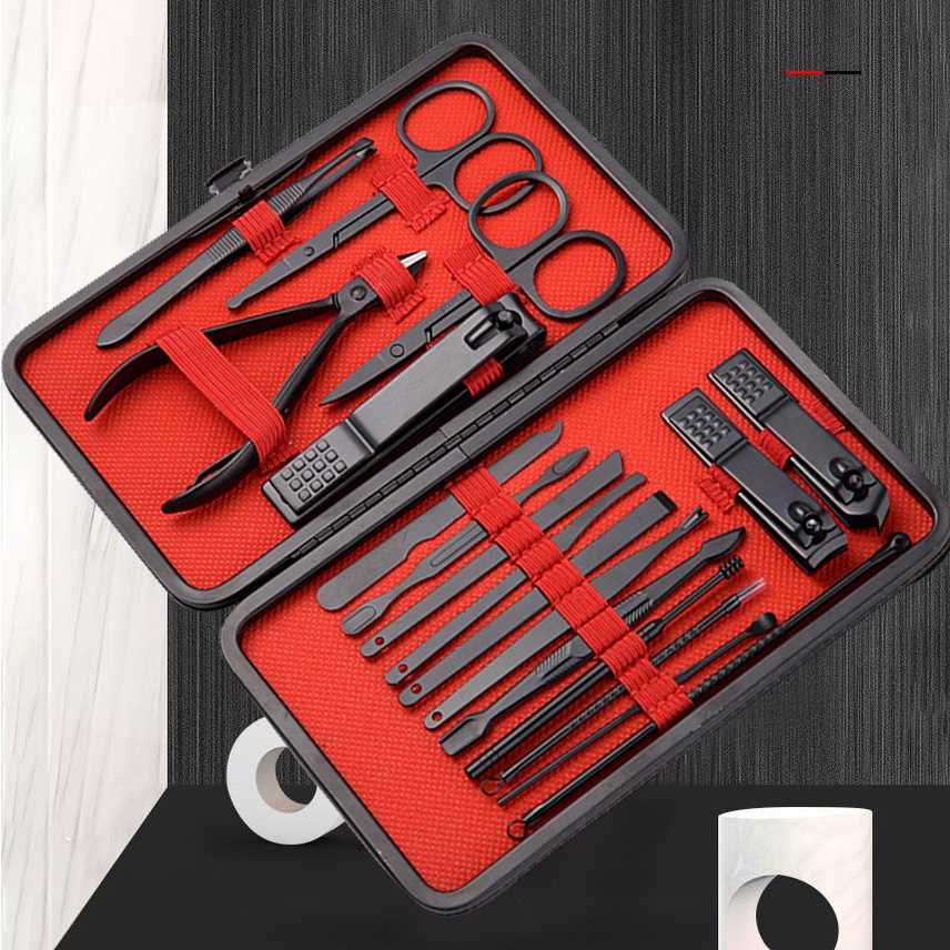 กรรไกรตัดเล็บ ชุด 18 ชิ้น ผู้ใหญ่ / เด็ก สำหรับใช้ในบ้าน สะดวกในการพกพา - รูปที่ 2