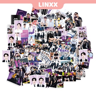 Linxx สติกเกอร์อัลบั้มรูปภาพ ลาย BTS FESTA กันน้ํา 100 ชิ้น