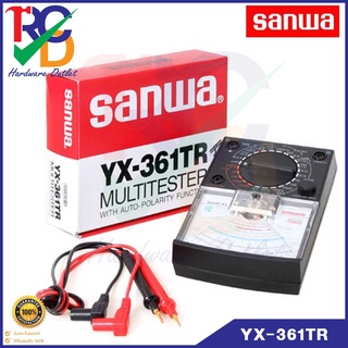 SANWA รุ่น YX-361TR (แท้) Multimeter มัลติมิเตอร์เข็ม มิเตอร์วัดไฟแบบอนาล็อค