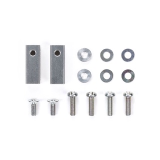 [ชุดแต่งรถบังคับ] TAMIYA 53596 OP.596 Aluminum Servo Stays (short) ชุดแต่งทามิย่าแท้ rc