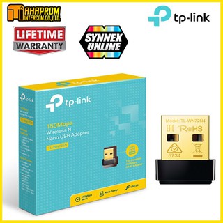 อะแดปเตอร์ไร้สาย Wireless USB Adapter TP-LINK (TL-WN725N) N150 N Nano USB WiFi 150Mbps.