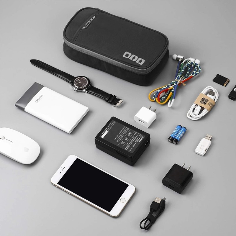 กระเป๋าเก็บอุปกรณ์ รุ่น​ MD040 ใส่โทรศัพท์​ Power​ bank​ อุปกรณ์อิเล็กทรอนิกส์