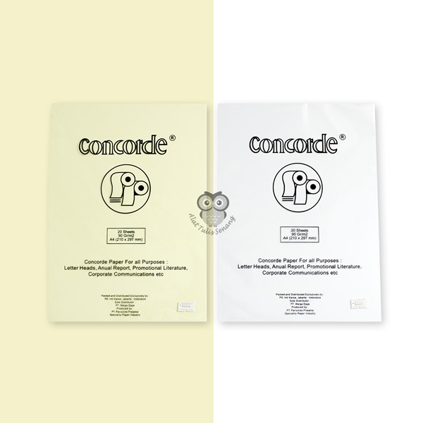 กระดาษ Concorde A4 90 แกรม