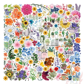 ❉ The Secret Garden - My Garden is my Happy Place สติ๊กเกอร์ Sheet Book ❉ 151Pcs/12Page Flowers &amp; Green Plants Waterproof DIY Fashion Decals Doodle สติ๊กเกอร์