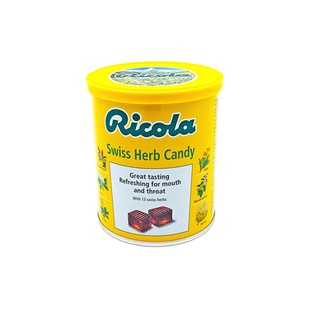 Ricola Swiss Herb Candy ลูกอม สมุนไพร ริโคล่า ชุ่มคอ สดชื่น บรรเทาอาการระคายคอ