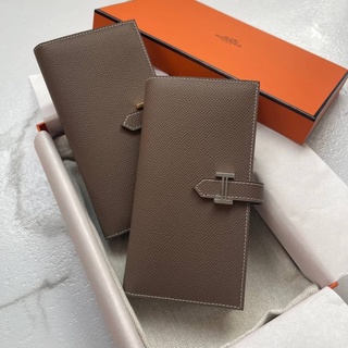 กระเป๋าสตางค์ HERMES BEARN LONG WALLET IN EPSOM LEATHER💛