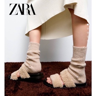 รองเท้าแตะขนแกะ รองเท้าแตะสวม zara Y136-11 พร้อมส่ง