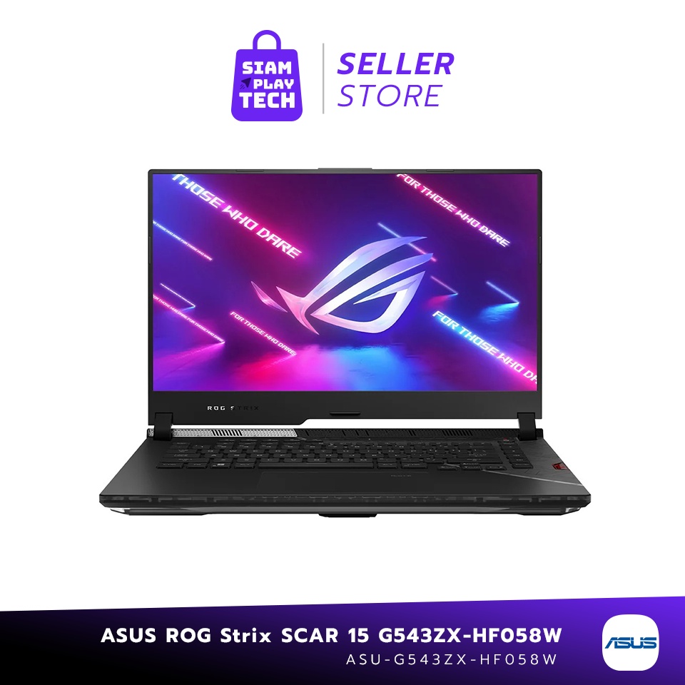 ASUS ROG Strix SCAR 15 (G543ZX-HF058W)(Off Black) Notebook gaming