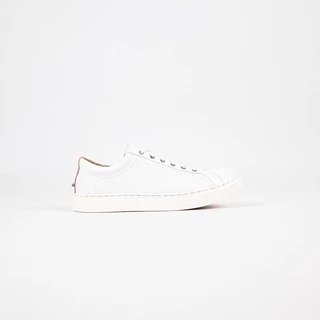 Moonlife Life sneaker - White รองเท้าหนังวัวปั่นนิ่ม