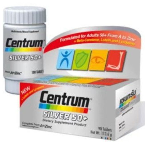 TT WYETH CENTRUM SILVER DIETARY 30/90 TAB