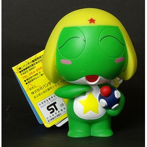 KERORO GUNSO : KERORO SOFT VINYL FIGURE (ถือเคโรโระบอล)