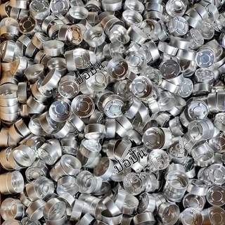 ถ้วยเทียนทีไลท์(เปล่า)-แพค100ชิ้น-Tea light cup ***ผลิตเอง*** ถ้วยทำเทียนตรงจากโรงงาน ให้เยอะส่งไว ได้ทันที ทุกวัน