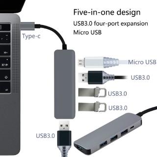 ฮับ Usb C Hub Usb C To Usb 3 . 0 Hub สําหรับโน๊ตบุ๊ค Pd