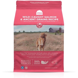 อาหารสุนัข Open Farm สูตร Wild-Caught Salmon &amp; Ancient Grains ขนาด 1.8 kg