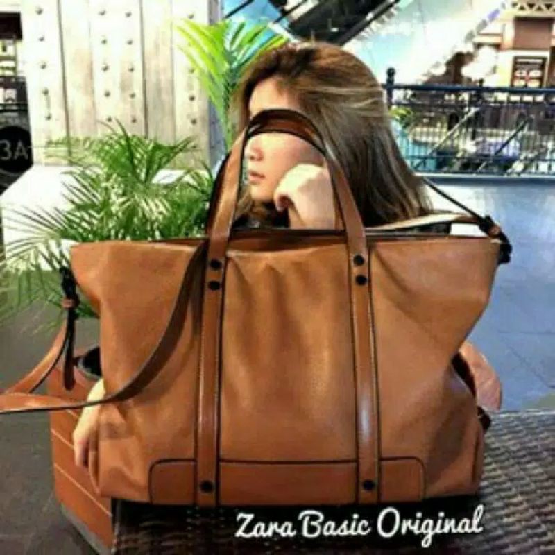 กระเป๋า.. ZARA" BASIC TRAFALUC ZASKIA IMPORTED TOTE BAG/