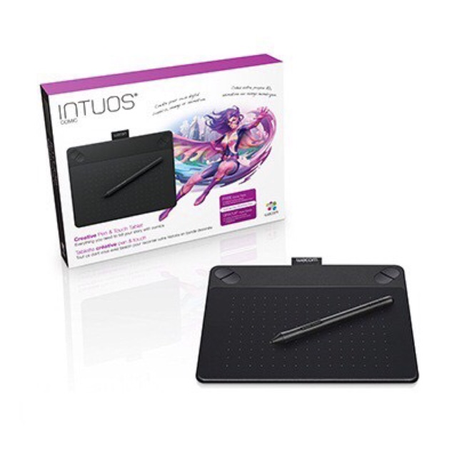 เม้าส์ปากกา wacom intuos มีมัลติทัชสกีน มือสอง สภาพ99%