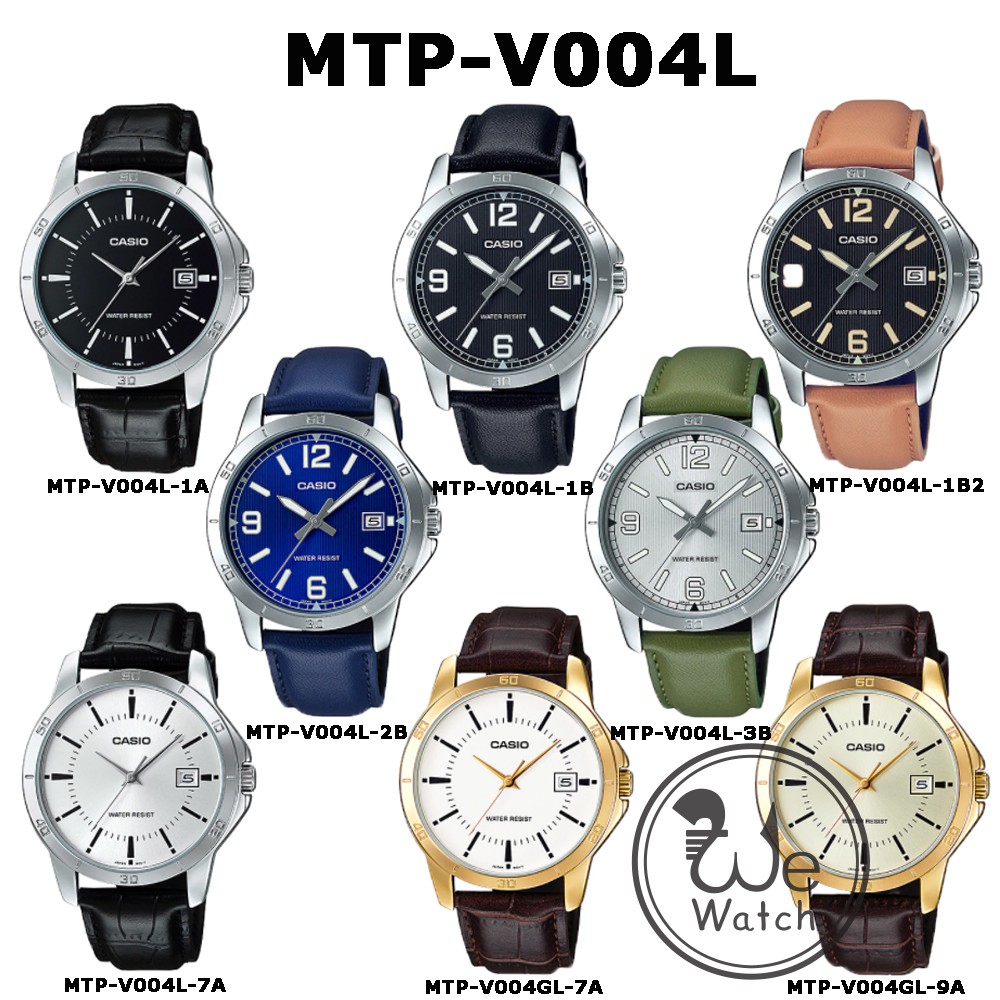 !!ประกัน1ปีและกล่อง CMG!! CASIO รุ่น MTP-1381L MTP-1381D MTP-1381SG นาฬิกาผู้ชาย แสดง วันที่ สัปดาห์ MTP1381 MTP-1381