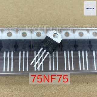 P75NF75 STP75NF75 75NF75 MOSFET มอสเฟต 75A 80V