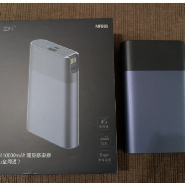 [มือ2] Pocket Wifi ZMI รุ่น MF885 10,000mAh (Powerbank + 3G/4G Wireless WiFi Router)