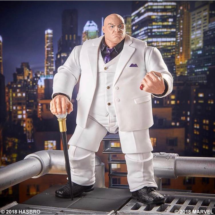 marvel legends kingpin baf