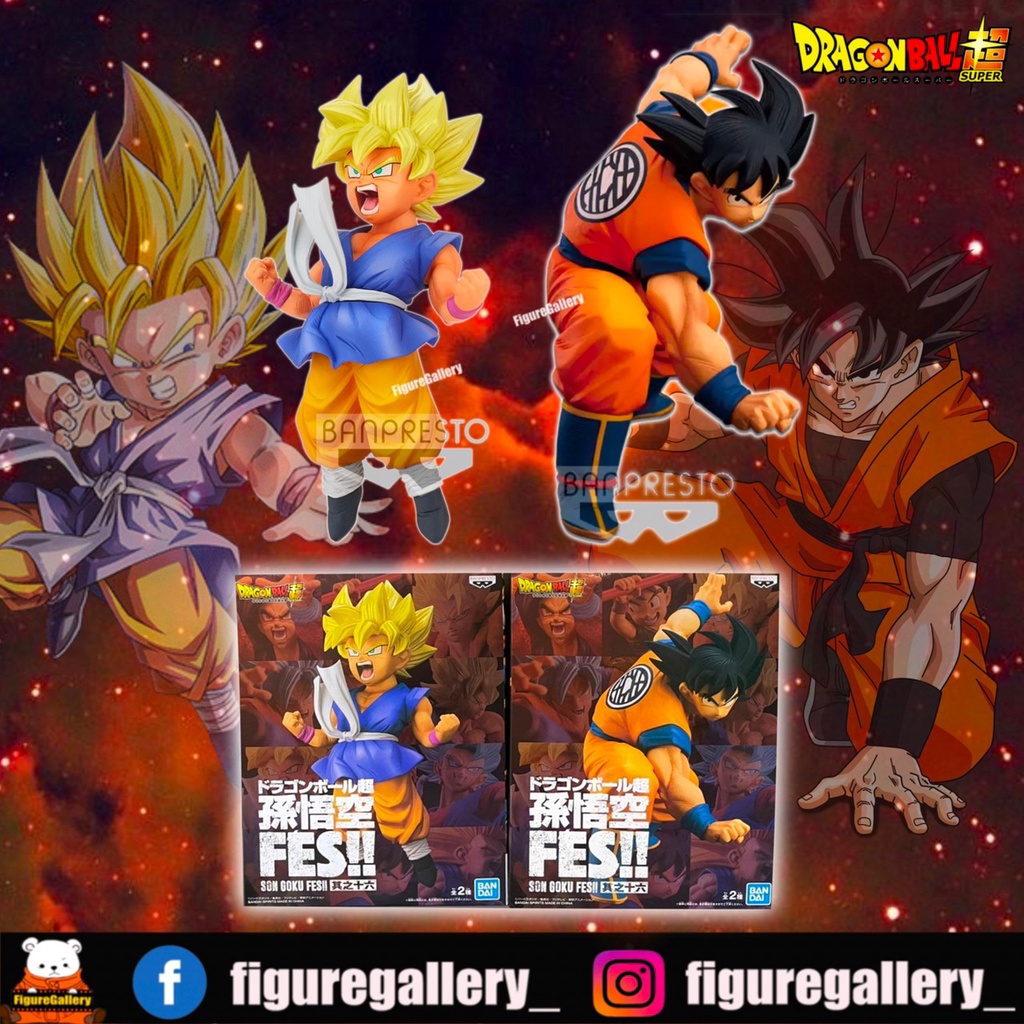 DRAGON BALL SUPER SON GOKU FES!! VOL.16 -SUPER SAIYAN SON GOKU(KIDS) ( ร่างเด็ก ) & SON GOKU ( โกคู 