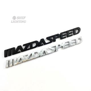 สติ๊กเกอร์โลหะ mazdaspeed Mazda 1 ชิ้นสำหรับ Mazda