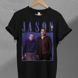 เสื้อผ้าผชJason Gideon แนววินเทจ Criminal Minds TV Series. เสื้อยืด Homage (1) BYTE 5QPWS-5XL