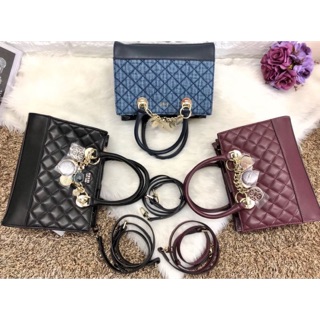 💯 New arrival !! GUESS VICTORIA SATCHEL BAG 2018🍭