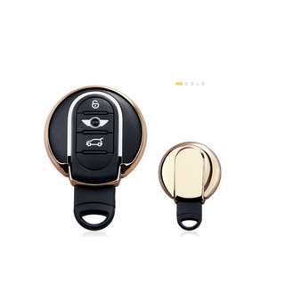 ซองยางเข้ารูป MINI Silicone TPU Key FOB GOLD (สีทอง) [สำหรับ Gen3 NEW MINI รุ่น F54/F55/F56/F57/F60]