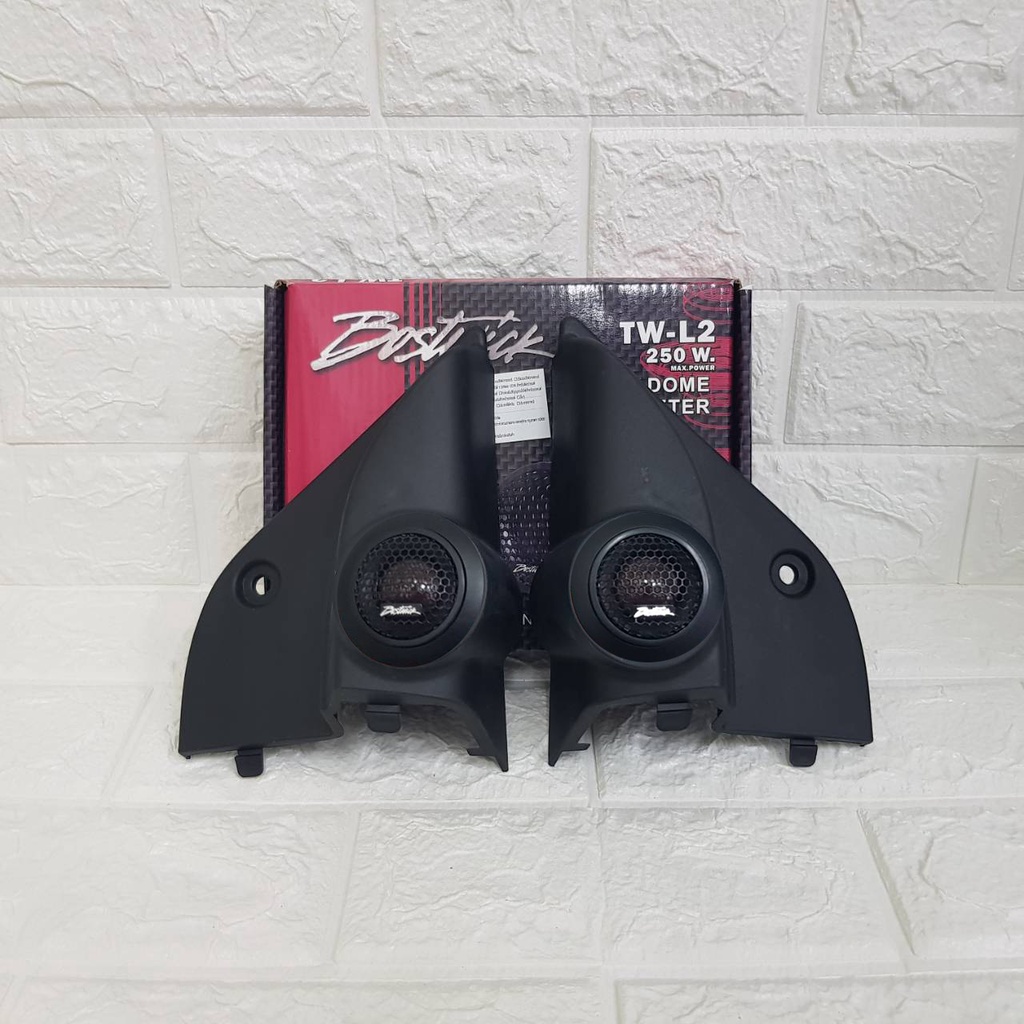หูช้างเสียงแหลมตรงรุ่น ISUZU DMAX ทุกรุ่น 2005-2020 ประกอบเข้ากับ BOSTWICK-L2  ลำโพงแหลมโดม ทวิตเตอร์ 250watts ราคา ถูกที่สุด ดีลบีเคเค แกลเลอรีภาพที่ 6