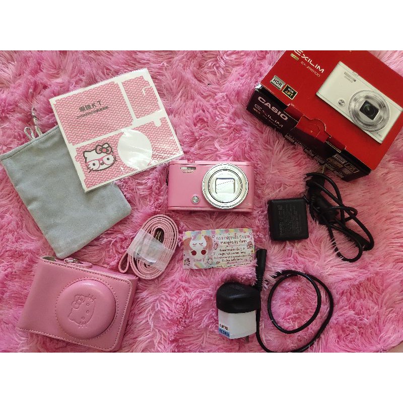 กล้อง Casio zr5100 สีชมพู มือสอง