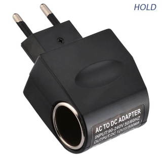 Hold ปลั๊กซ็อกเก็ตแปลงไฟ AC 220V เป็น DC 12V สําหรับรถยนต์