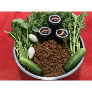 น้ำพริกปลาทูแห้งแม่มณีอร่อยจัดจ้าน100g
