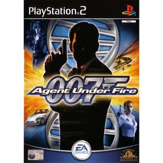 007: Agent Under Fire (USA) PS2 แผ่นไรท์ เกมps2 เจมส์บอนสายลับ007 แผ่นเกมplay2