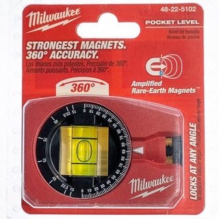 ระดับน้ำ Milwaukee 360° Pocket level