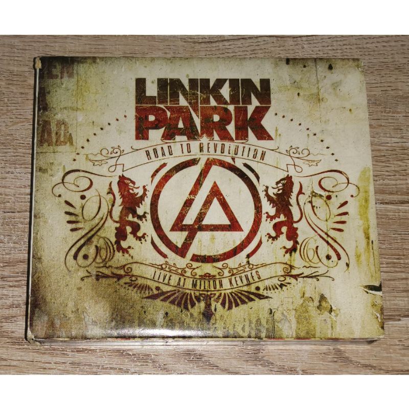 Linkin Park ซีดี ดีวีดี CD DVD Album Road To Revolution / Live At Milton Keynes