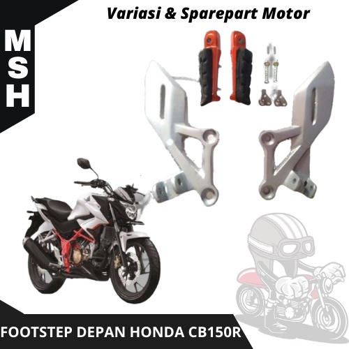 Footstep CB150R Step CB150R Postep CB150R เท้าหน้า CB150R ขั้นตอนหน้า CB150R หนึ่งชุด TRG 4 สี Varia