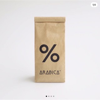 % Arabica Blend เมล็ดกาแฟคั่ว บดฟรี