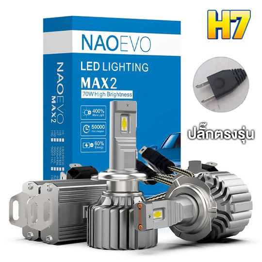 RabbitCar -​ NAO EVO MAX ขั้ว H7