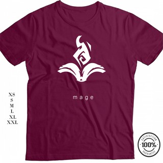 เสือยืดผู้ชาย - ML MAGE พิมพ์หลัก TSHIRT คุณภาพดีเยี่ยม (ML10)