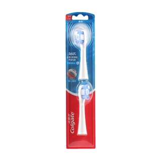 Colgate 360 Toothbrush Head หัวแปรงสีฟัน 2 อัน ขนนุ่ม brush เหมาะสำหรับแปรงสีฟันไฟฟ้า 360 ซีรี่ส์