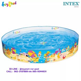 Intex สระขอบตั้งลายเด็กเล่นชายหาด 5 ฟุต (1.52 ม.) รุ่น 56451