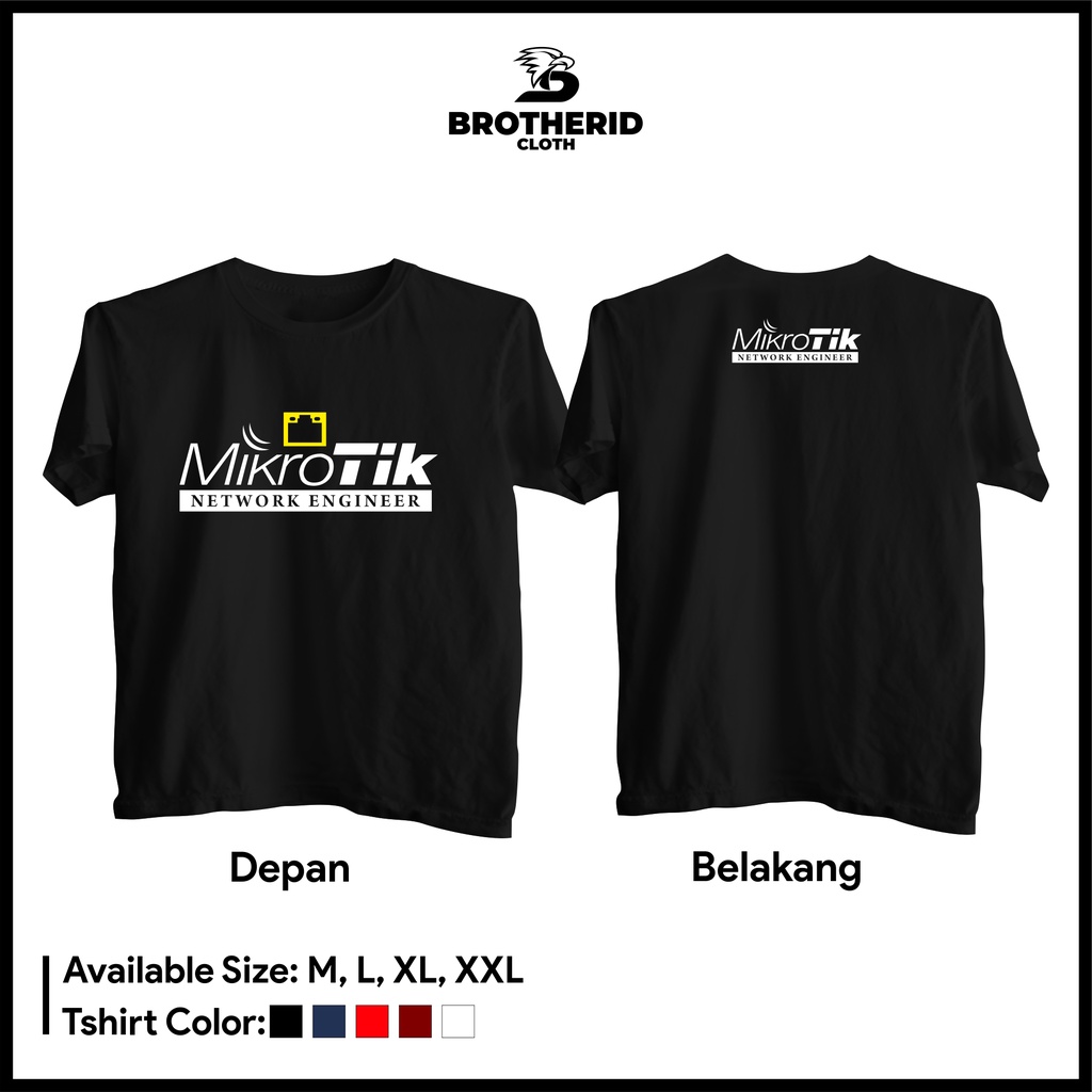 Mikrotik Network Engieer Crew เสื้อยืด Wifi ติดตั้งเสื้อยืดอินเทอร์เน็ตงานอดิเรกเครือข่าย Combed 30s