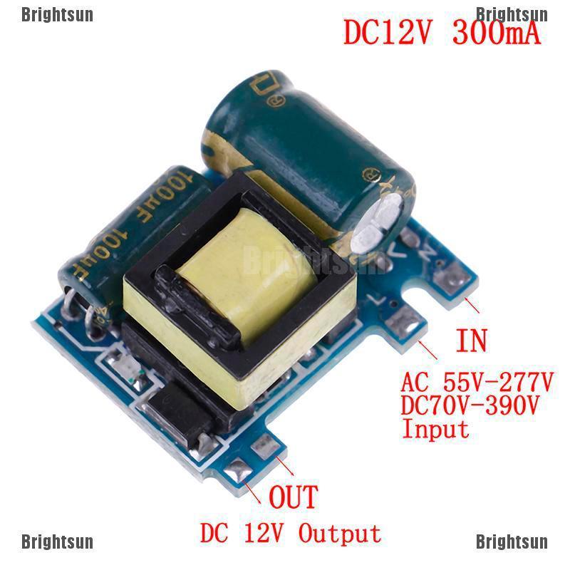 พาวเวอร์ซัพพลายAc - Dc Converter 110 V 220 V 230 V To 12 V Isolated แผงวงจรพาวเวอร์ซัพพลาย